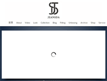 Tablet Screenshot of jeansda.com